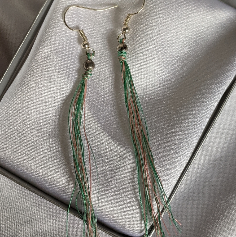 Handmade Thread Earrings